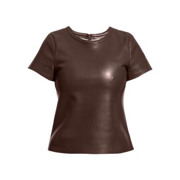 New Guard Recycled Leather Tee AS BY DF