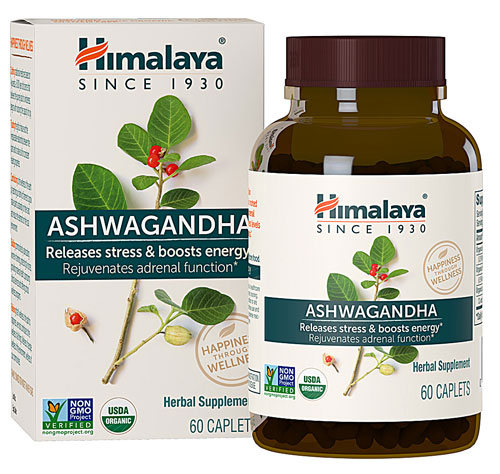 Himalaya Organic Ashwagandha — 60 капсул Himalaya