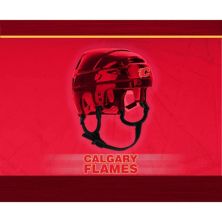 Calgary Flames Helmet Mouse Pad Unbranded