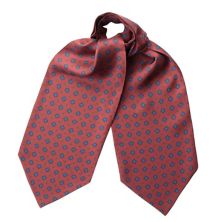 San Marino - Silk Ascot Cravat Tie For Men Elizabetta