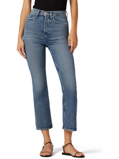 Faye Ultra High-Rise Bootcut Crop in Canal Hudson Jeans