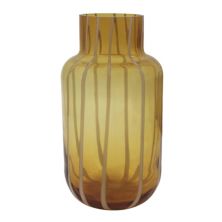 Sonoma Goods For Life® Yellow Striped Medium Vase Table Decor SONOMA