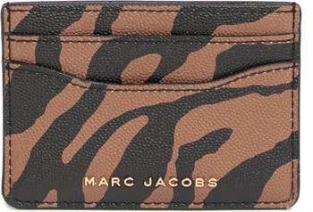Визитница с принтом зебры Marc Jacobs
