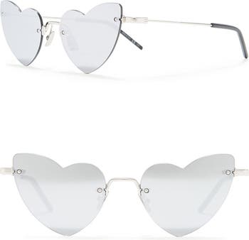 Солнцезащитные очки Сердце 50мм Saint Laurent