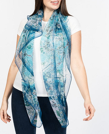 Women's Paisley Floral Square Scarf Vince Camuto