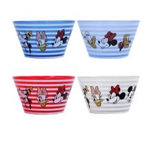 Disney's Mickey Mouse & Friends Americana 4-Piece Bowls Set Americana