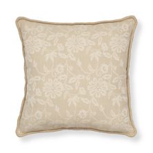 Sonoma Goods For Life® 18x18 Tan Woven Floral Pillow SONOMA