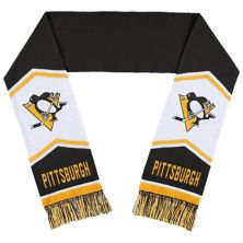 WEAR by Erin Andrews Pittsburgh Penguins Jacquard Stripe Scarf WEAR by Erin Andrews