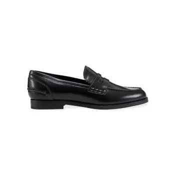 Milton Leather Penny Loafers Marc Fisher LTD