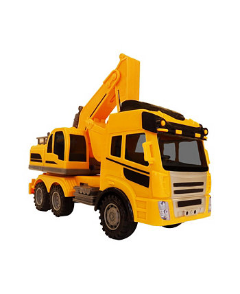 Экскаватор-строительный грузовик в масштабе 1:15 с дистанционным управлением PLAYTEK