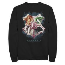 Флисовый пуловер с графическим рисунком Big & Tall Harry Potter Hogwarts акварельной расцветки Harry Potter