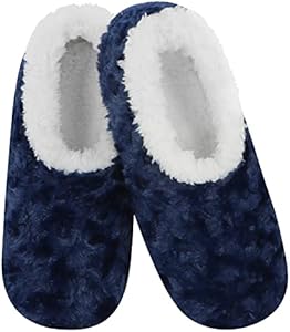 Женские Носки Snoozies Snoozies Slippers - Уютные Тапочки для Женщин - Мягкие Домашние Тапочки для Использования в Помещении - Мягкая Подошва - Цветы в Расцвете Snoozies