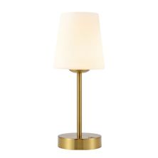Carson Modern Minimalist Iron Rechargeable Integrated Led Table Lamp Jonathan Y Designs
