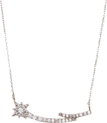 Ожерелье с падающей звездой из стерлингового серебра Anzie