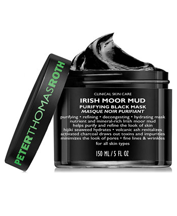 Irish Moor Mud Очищающая черная маска, 5 унций Peter Thomas Roth