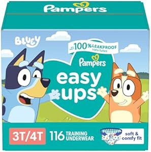 Товары для приучения к горшку Pampers Easy Ups для мальчиков и девочек, 3T-4T, 124 шт. Pampers