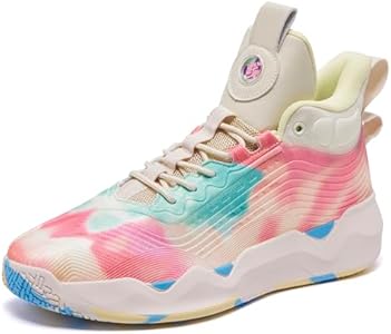 Женские Кроссовки для баскетбола Bacury Fashion Running Sneakers Colorful Painting Sport Shoes Bacury