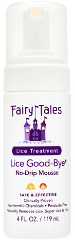 Система удаления вшей и гнид Lice Good-Bye™, 4 жидких унции Fairy Tales