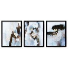 Americanflat Abstract Dreams Framed Wall Art 3-piece Set Americanflat