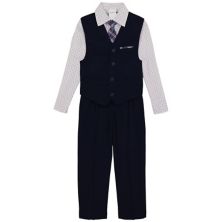 Комплект из 4 поплиновых жилета, рубашки, галстука и брюк для мальчика Van Heusen для малышей Van Heusen
