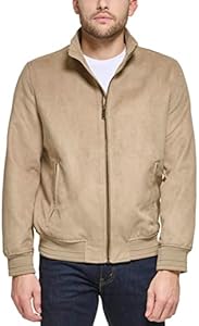 DKNY Men's Modern Knit Collar Bomber Jacket DKNY