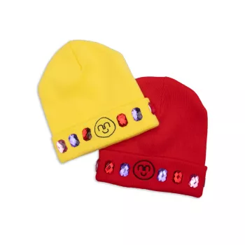 Комплект из двух шапок с украшением в виде снежков для девочек Super Smalls