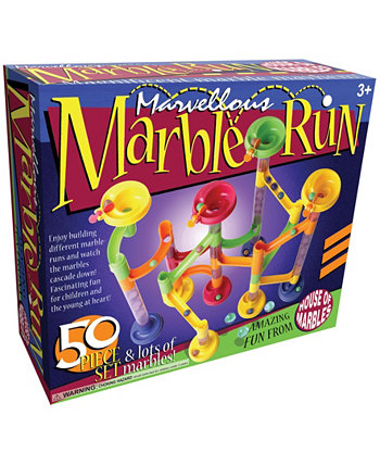 Marvelous Marble Run - набор из 50 предметов House of Marbles