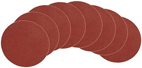 WEN 12SDA 12-Inch Adhesive-Backed Disc Sandpaper Assorted Grits, 8 Pack Wen