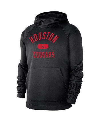 Мужская черная толстовка с капюшоном реглан Houston Cougars Spotlight Nike