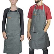 Chef Pomodoro Apron for Men and Women with Pockets - Top Chef Recommended - Grill Apron with Adjustable Neck Straps Chef Pomodoro