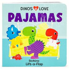 Пресс для дверей коттеджа Dinos Love Pajamas Массивная книга с подъемным клапаном COTTAGE DOOR PRESS