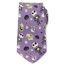 Мужской фиолетовый галстук Disney's Кошмар перед Рождеством от Cuff Links, Inc. Cufflinks, Inc.
