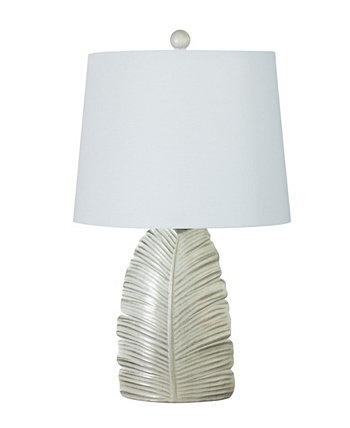 23-дюймовая настольная лампа из смолы для повседневного использования с дизайнерским абажуром FANGIO LIGHTING