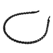 1 Pcs Rhinestone Hair Hoop Headband Hairband for Women 0.24 Inch Wide Unique Bargains