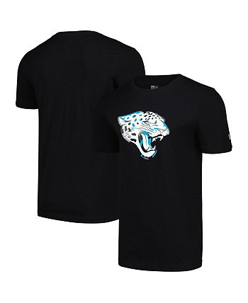 Мужская Джерси New Era Черная Футболка Jacksonville Jaguars с Логотипом Камуфляж New Era