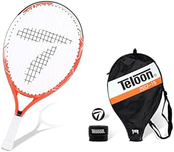 Teloon Kids Tennis Racket, 19"-25" Inch Youth Tennis Racquet with Cover, Junior Tennis Racquet for Kids Children Boys Girls Age 3-12. Teloon