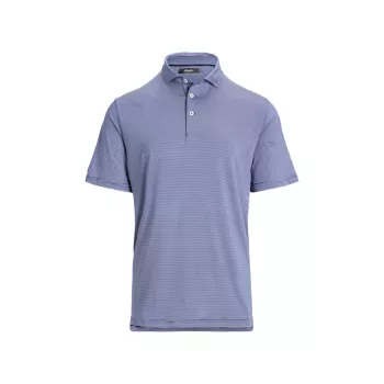 Striped Short-Sleeve Polo Shirt RLX Ralph Lauren