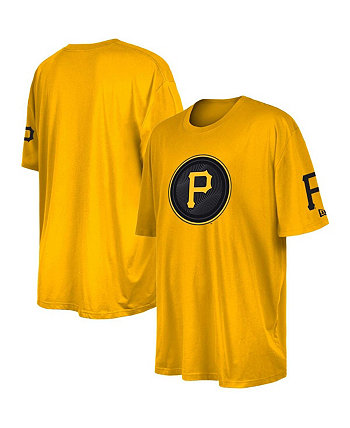 Мужская золотая футболка Pittsburgh Pirates 2023 City Connect Big and Tall New Era