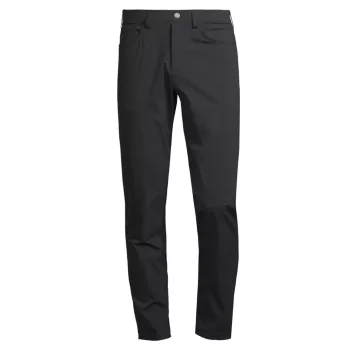 Kent Slim Pull-On Trousers REDVANLY