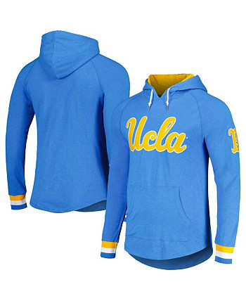 Мужской голубой пуловер с капюшоном UCLA Bruins Legendary реглан Mitchell & Ness