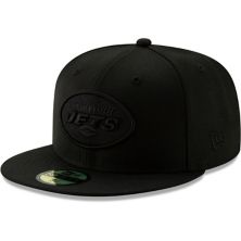 Черная мужская шляпа New Era New York Jets на черном 59FIFTY New Era