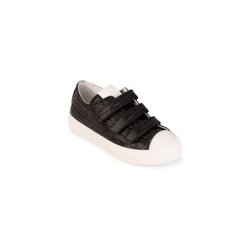 Little Kid's &amp; Kid's Leather Embossed Sneakers Givenchy