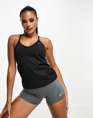 Черная майка Nike Training Dri-FIT Indy Bra Nike