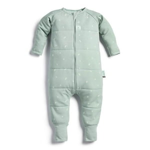 ergoPouch 2.5 TOG Sleep Onesie, Organic Cotton with Long Thermal Sleeves (Sage, 12-24 months) ErgoPouch