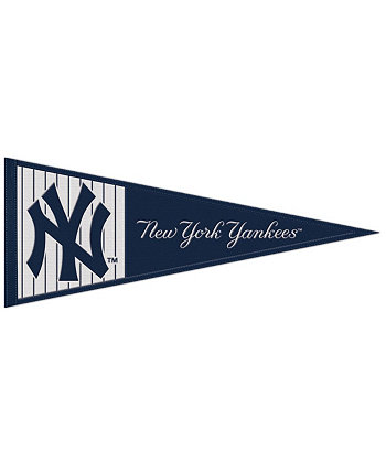 Вымпел с основным логотипом «Нью-Йорк Янкиз» размером 13 x 32 дюйма Wincraft