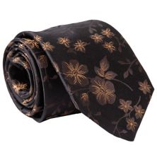 Bardini - Extra Long Silk Jacquard Tie For Men Elizabetta
