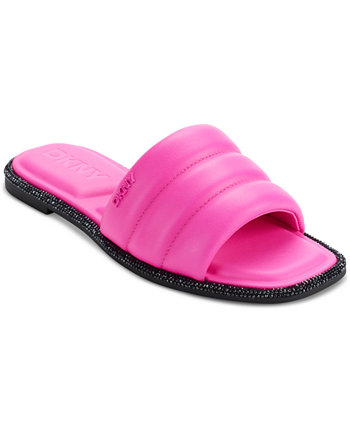 Bethea Quilted Slip-On Slide Sandals DKNY