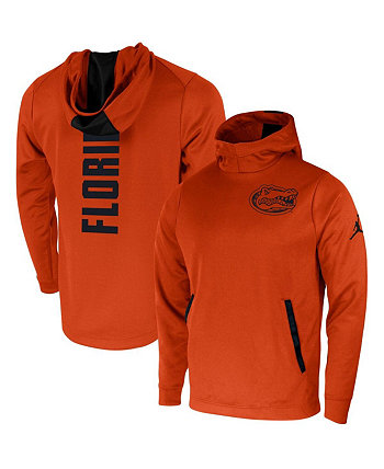 Мужской оранжевый пуловер с капюшоном Florida Gators 2-Hit Performance Jordan