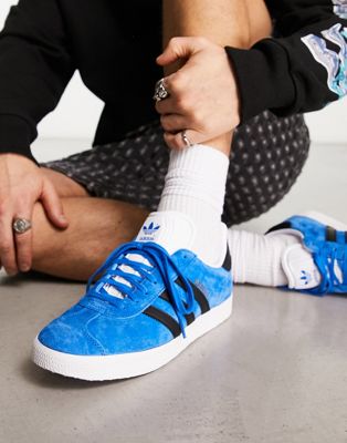 Кроссовки Adidas Originals Adicolor 70s Gazelle для мужчин в синем цвете Adidas