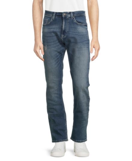 Узкие прямые джинсы со средней посадкой Evan Buffalo